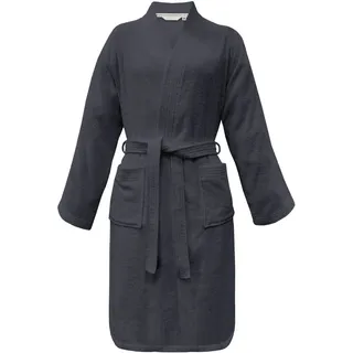 Tom Tailor Bademantel Kimono COLOR BATH Grau S