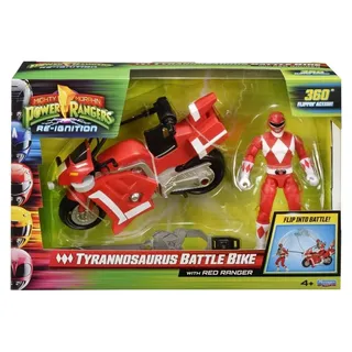 Battle Bike mit Red Ranger Actionfigur Spielzeug Motorrad