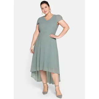 sheego Abendkleid Etuikleid Braun 58