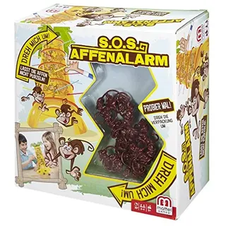Mattel S.O.S. Affenalarm Spiel österreichische Version