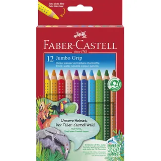 Faber-Castell Jumbo Grip Buntstifte 12 St. mehrfarbig