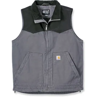 Carhartt Rugged Flex Montana, Weste - Grau/Schwarz - XXL