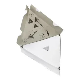 UNGER Stingray® QuikPad Reinigungspads, Glasreinigungspads zum schnellen & einfachen Wechseln für die perfekte Reinigung, 1 Packung = 25 Stück