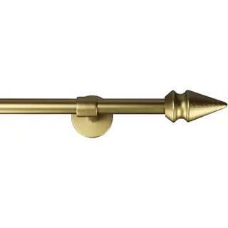 GARESA Vorhangstange SPYRNA 1-läufig Ø 16 mm 180 cm Gold