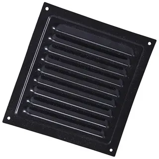 Duka Jalousie grid 200x200 mm black lacquered aluminium