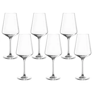 LEONARDO Weißweinglas »PUCCINI«, (Set, 6 tlg.), 560 ml, 6-teilig, farblos