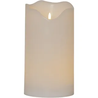 Star Trading LED-Kerze Flamme Grand 30 cm weiß