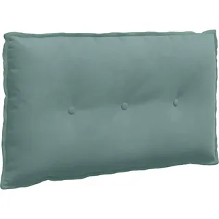 Rückenkissen Meergrün 80 x 50 cm Cordstoff - Grün