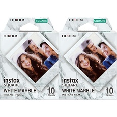 INSTAX Square Film White Marble (Packung mit 2)