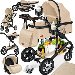 Loops 3 in 1 beige/schwarz