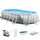 Prism Frame Oval Pool 503 x 274 x 122 cm inkl. Poolleiter