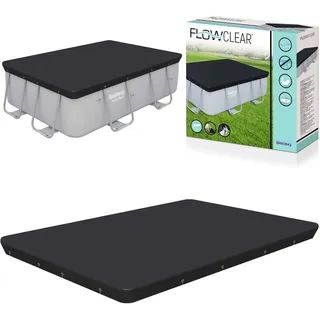 Bestway Pool-Abdeckung, Hülle, Blau, Polyester, Rechteckig, 196 cm, 2,82 m - Blau