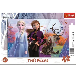 15-Rahmen-Magiepuzzle. Annas und Elsas Welt 31348