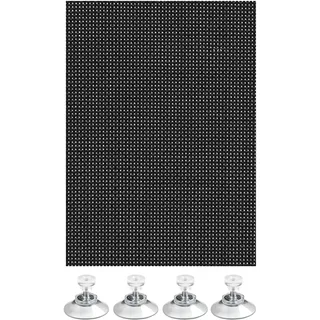 GARDINIA Sonnenschutz 60 x 120 cm Lichtdurchlässig/Schwarz