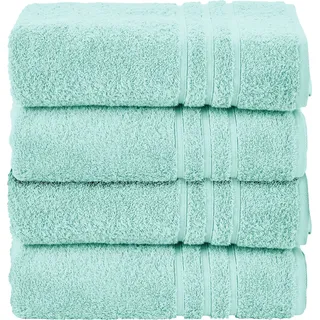 done.® Handtuch Set »Daily Uni« Uni Farben, saugfähiges Walkfrottier, grün