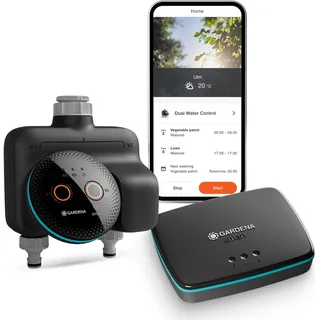 Gardena smart Dual Water Control Set Bewässerungssteuerung flexibel