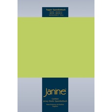 Bild Topper-Spannbetttuch 5001 Jersey 90 x 200 - 100 x 220 cm apfelgrün