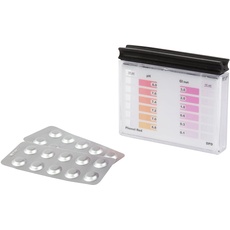 Bild von Testkit für pH-Wert und freies Chlor, inkl. 2x 10 Tabletten, 079000, 1 Stück
