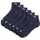 Socken 3 Paar Blau 43-46