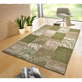 HANSE HOME Bloques Kurzflorteppich 235 x 320 cm Mehrfarbig