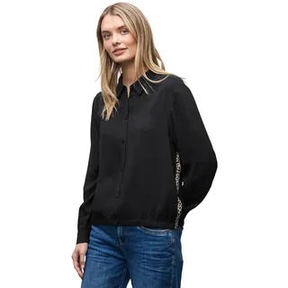 Street One Damen Hemdbluse mit Leo-Details