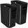Schmaler Mülleimer 10 Schwarz