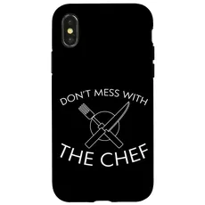 Hülle für iPhone X/XS Don't Mess With The Chef ---