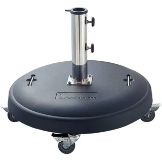 Sonnenschirmständer BETON 50 kg mit Rollen Ständer Schirm Garten