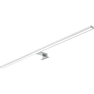 kalb | 80cm LED Badleuchte Badlampe Spiegellampe Spiegelleuchte 230V warmweiß, silbergrau