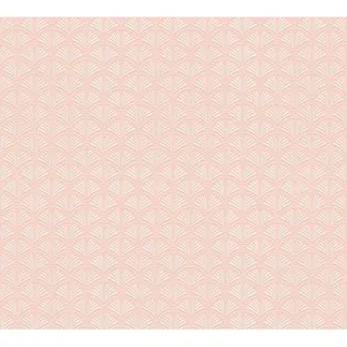 Vliestapete Trendwall 2 Art Deco Glitzertapete Rosa Weiß Silber FSC®