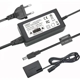 TKDY ACK-E18 Netzteil für Kameras von Canon EOS Rebel T6i T6s T7i T8i SL2 750D 760D 850D 77D 200D 250D Kiss X8i X9i X10i 8000D 900D RP Kameras