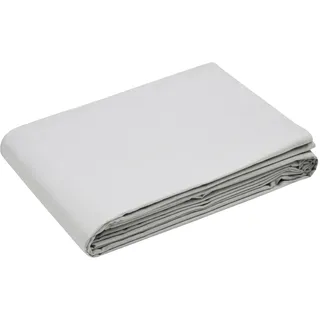 STOF Bettbezug – Größe 260 x 240 cm – Qualität Baumwollperkal – 100% Baumwolle nach Öko-Tex – Farbe Leinen – Modell Elysée – Bettwäsche für Haus, Doppelbett – Doppelbett – 2 Personen