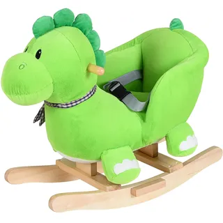 Knorrtoys KNORRTOYS.COM 40620 Schaukeltier Dinosaurier, grün