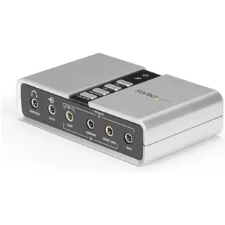 Startech 7.1 USB Audio Adapter - Silver