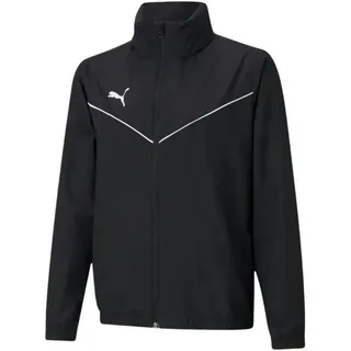 Puma - "TeamRISE" Jacke Allwetter für Kinder MR980 (158-164) (Schwarz) - Schwarz