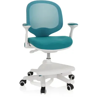 HJH Office Kid Ergo Stoff Blau