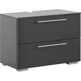 WELLTIME Waschbeckenunterschrank Carlos 80,2 x 59,1 x 35 cm Grau