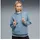 CLASS RELAXED Hoodie Blau 34