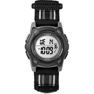 Timex Tw7C26400 Armbanduhr für Kinder, doppelschichtiges Stoff Band