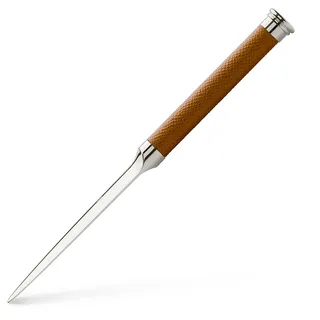 Graf von Faber-Castell - Brieföffner mit Lederummantelung Cognac