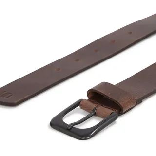 G-Star Zed Gürtel Dark Brown / Black Metal 110 cm