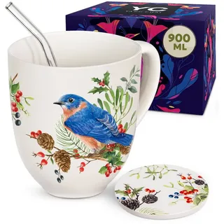 YC YANG CHAI Teetasse 0,9 l Weiß