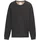 Basic Knit Pullover Schwarz/Grau Melange M