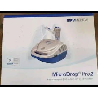 MPV Microdrop Pro 2 Inhalationsgerät Set, Inhalator Kompressor Vernebler