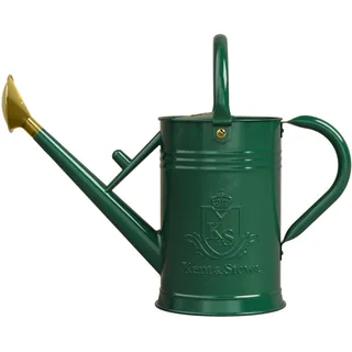 Kent & Stowe Gießkanne dunkelgrün, 4,5l, abnehmbare Brause, traditionelles Design, aus verzinktem Stahl