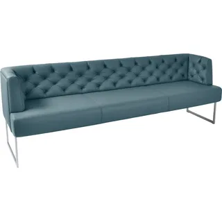 K+W Komfort & Wohnen Polsterbank Creso Blau 202 x 83 x 67 cm