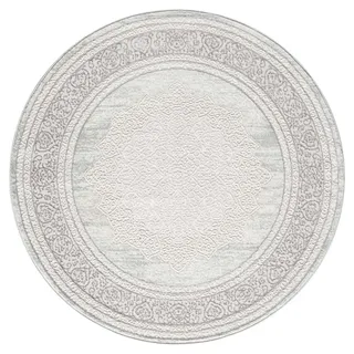 Carpet City »ANTIK209« rund 10 mm Höhe Kurzflor, 3D-Optik, Klassisch-Modern für Wohnzimmer, Schlafzimmer,