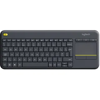 K400 Plus Wireless Touch Keyboard CE schwarz
