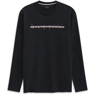 bugatti Herren Sweatshirt Pullover O-Neck Modern Fit
