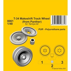 CMK T-34 Makeshift Track Wheel (from Panther)